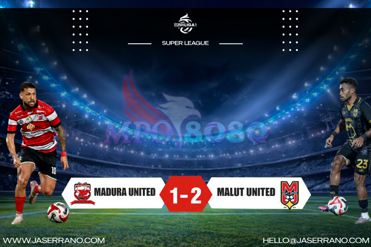 Madura United vs Malut